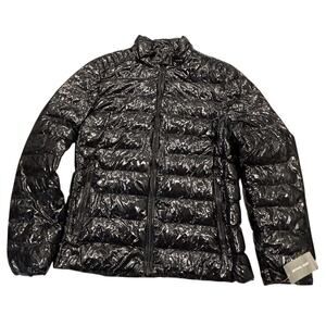 R26 MICHAEL KORS NWT Men's Puffer Jacket Dark Navy Medium